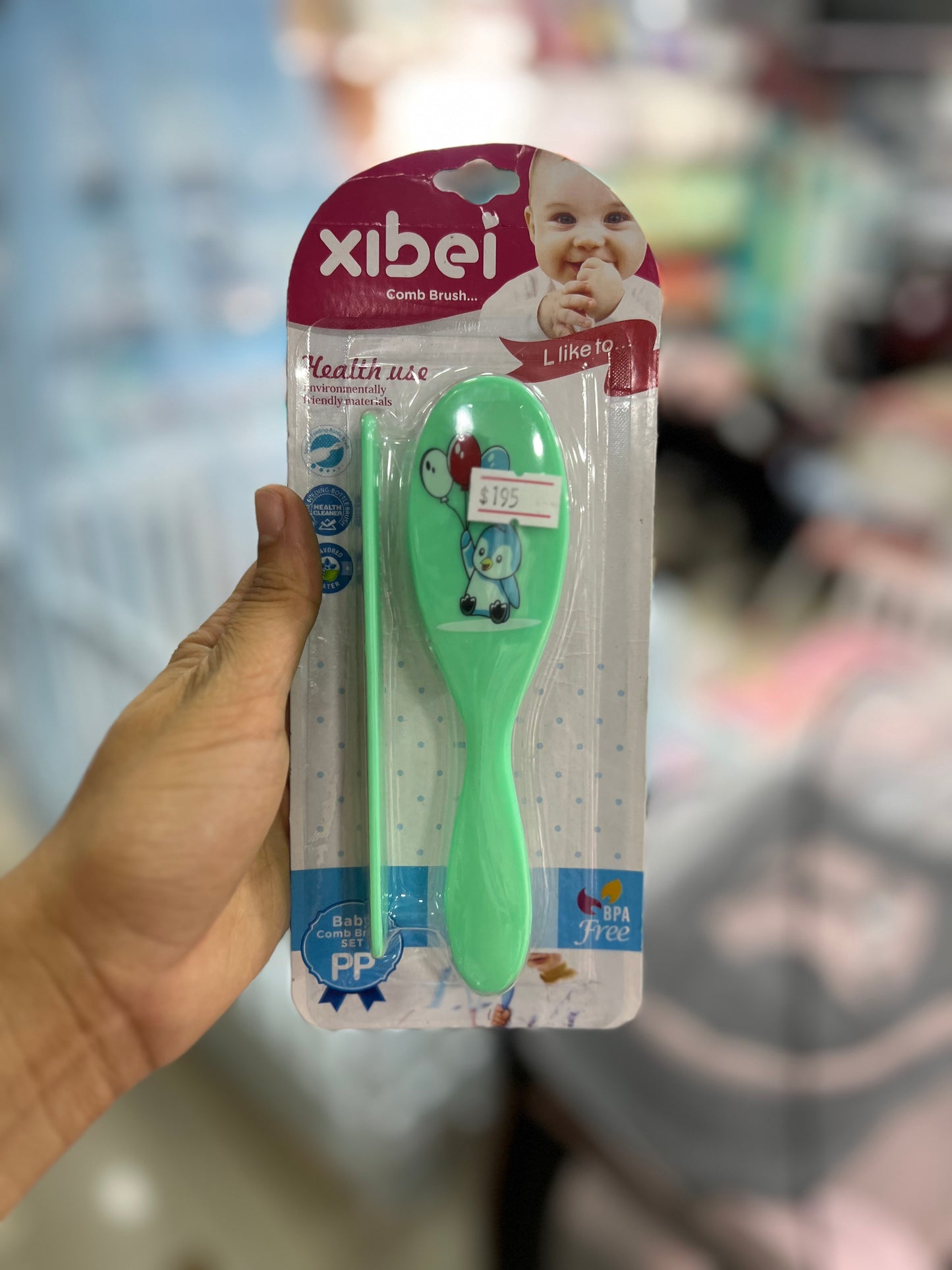 SET DE CEPILLO Y PEINE BG192