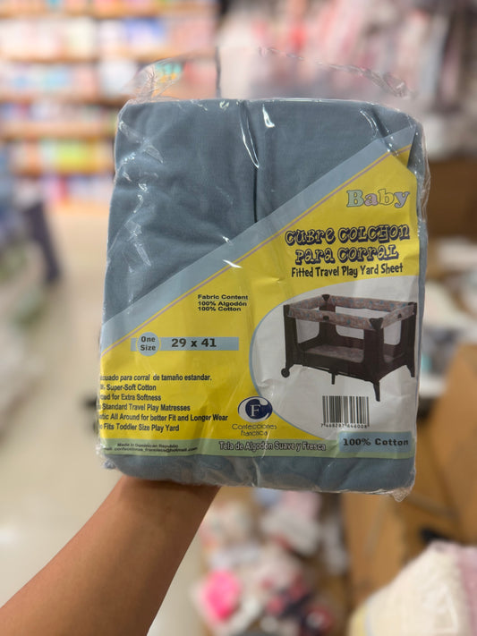 CUBRE COLCHON P CORRAL ALGODON