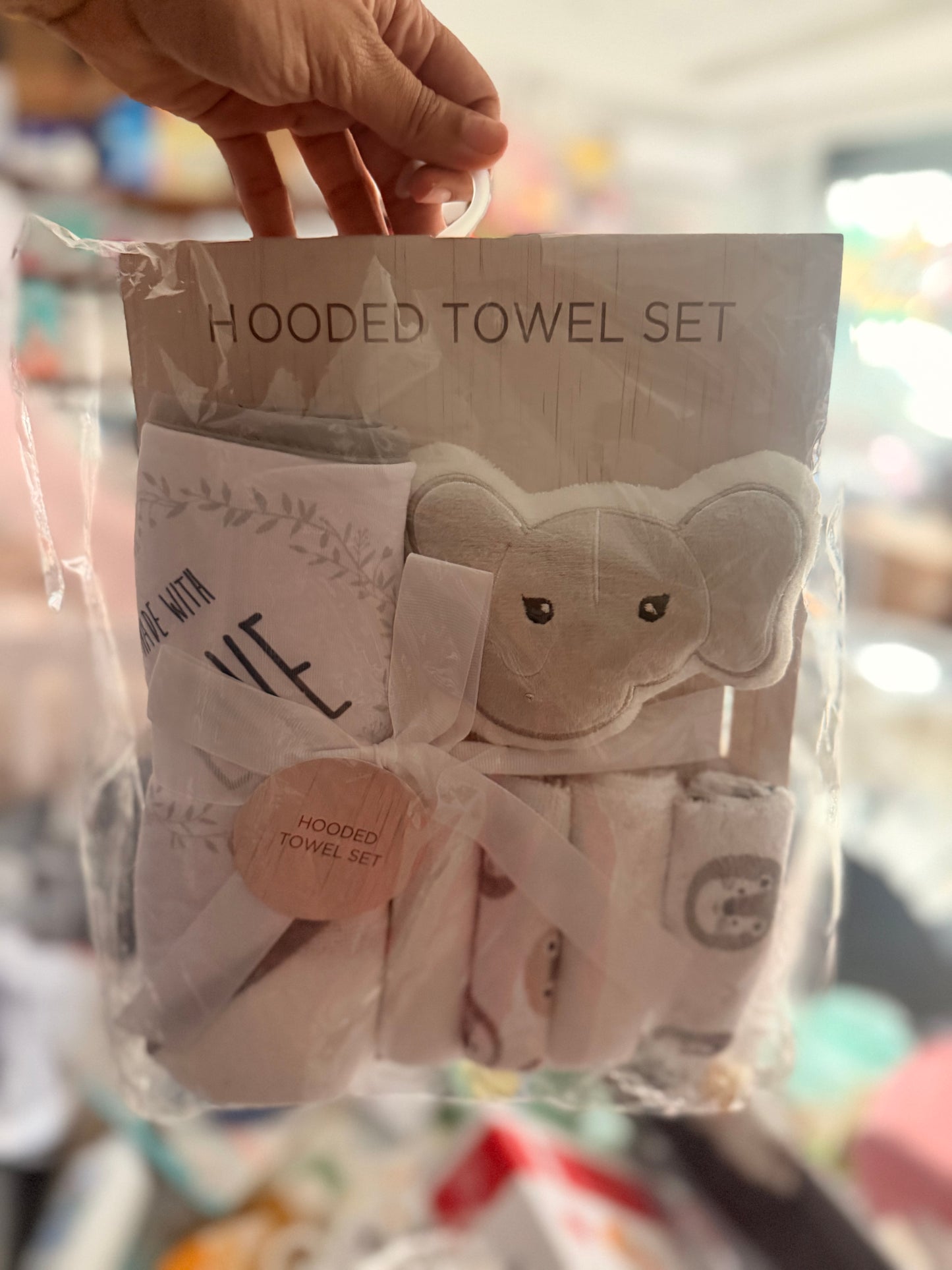 SET DE TOALLA HOODED