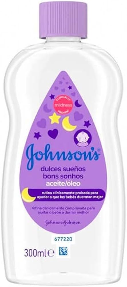 ACEITE JHONSON ANTES DE DORMIR