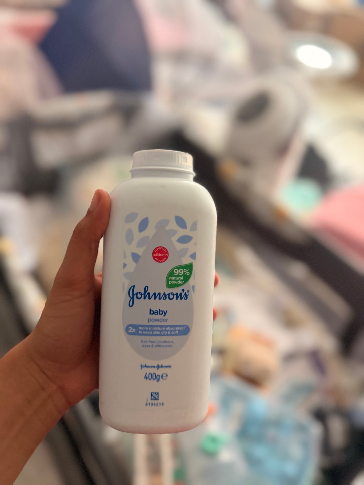 TALCO JOHNSON 400 ML