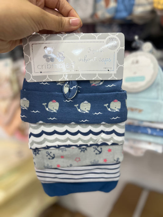 SET DE GORRITOS 5 PCS