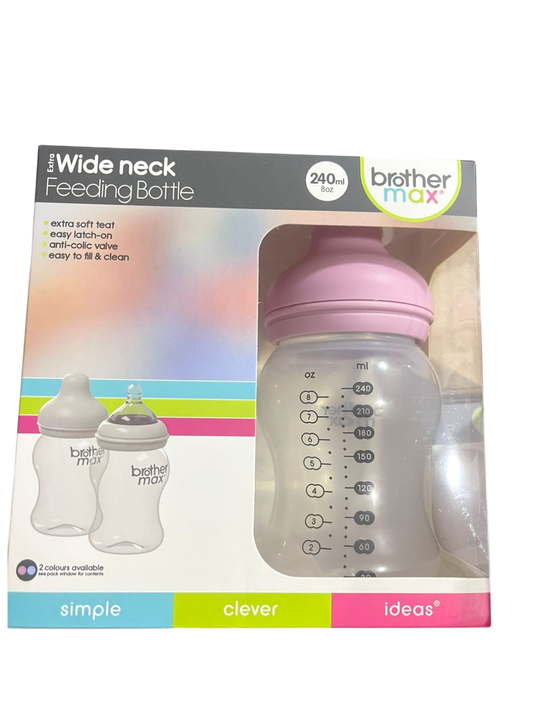 BIBERONES BROTHER MAX 8OZ 2/1