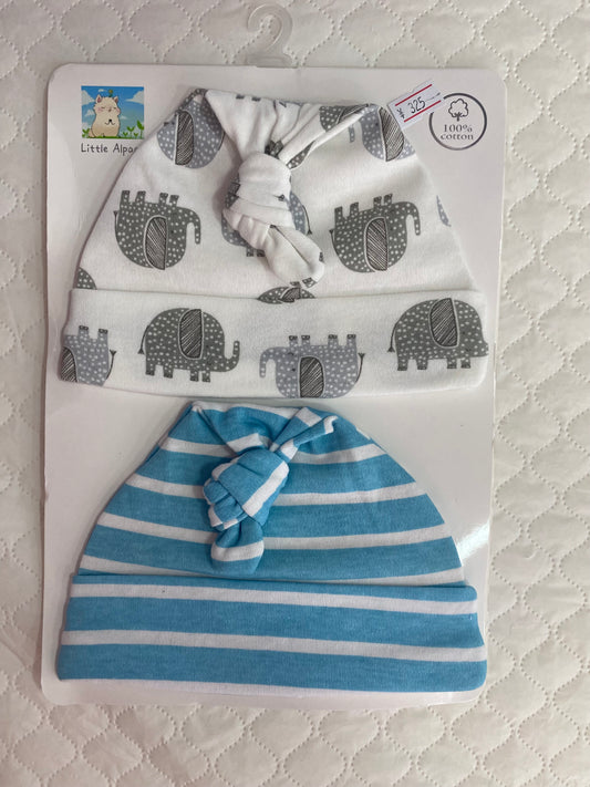 SET DE 2 GORROS LITTLE ALPACA