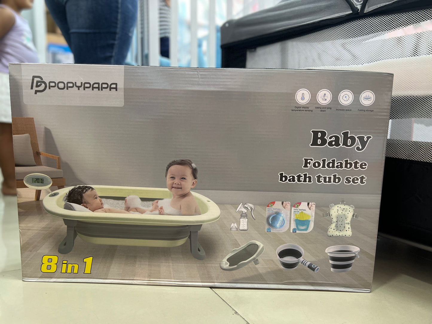 Bañera Popypapa 8 en 1