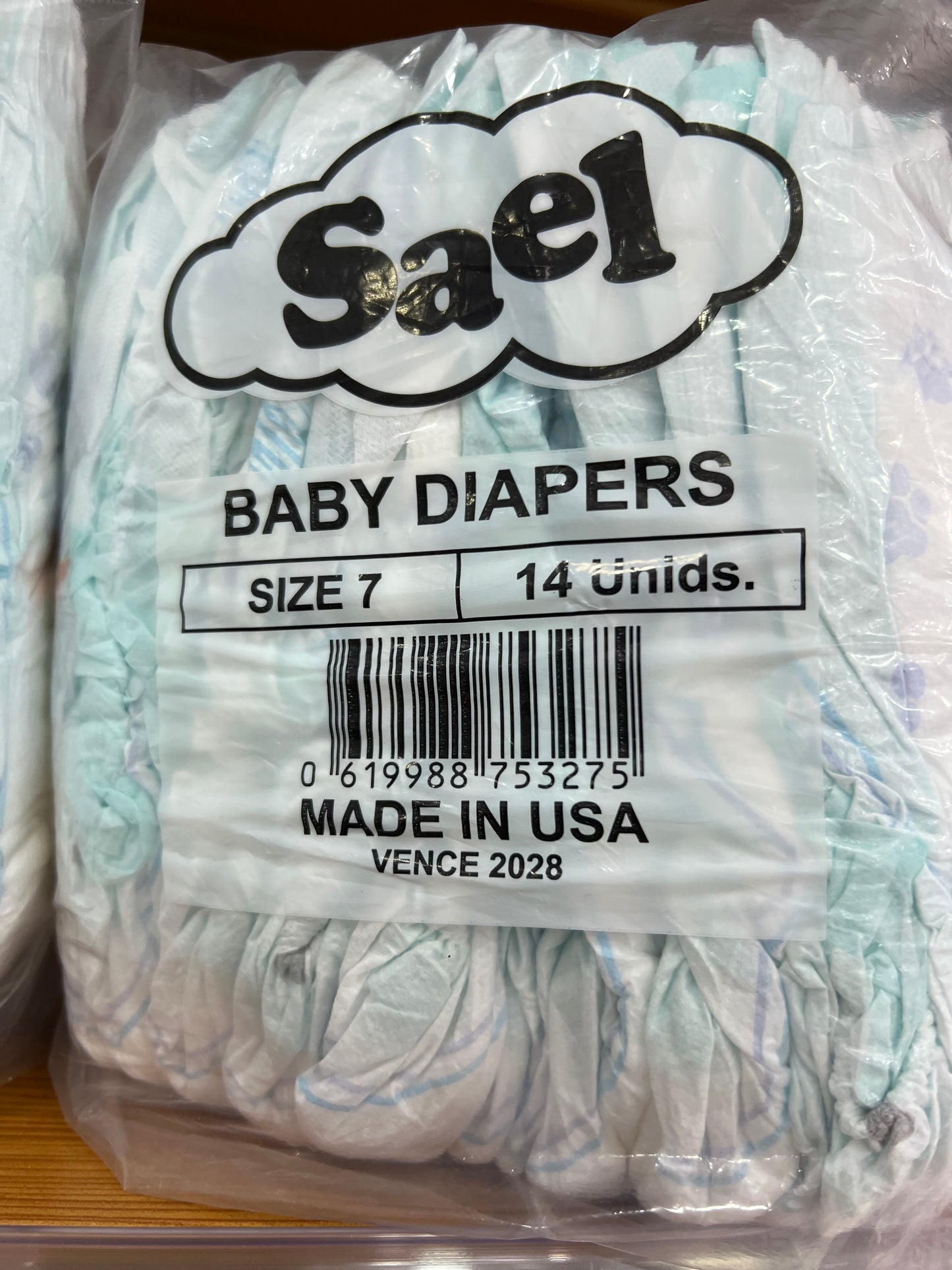 PAÑALES SAEL AMERICANO