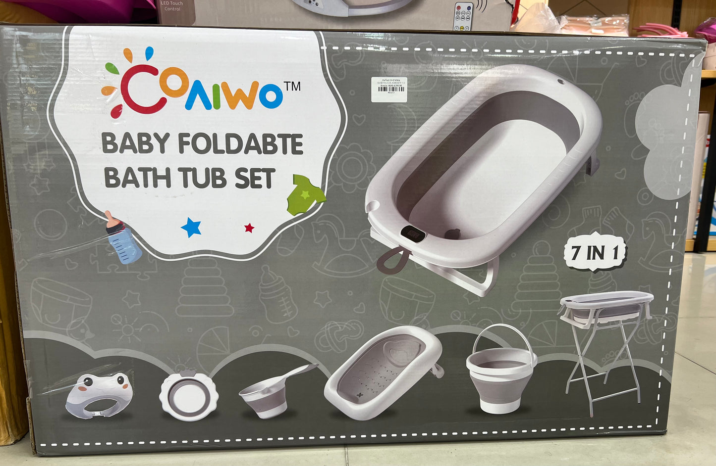 BAÑERA CON SOPORTE 7/1