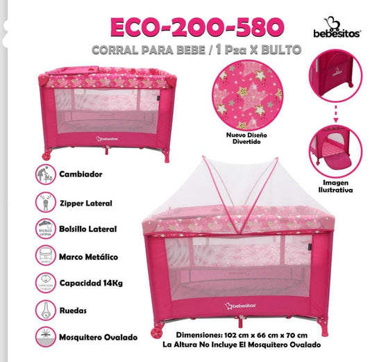 CORRAL DOBLE NIVEL BEBESITO