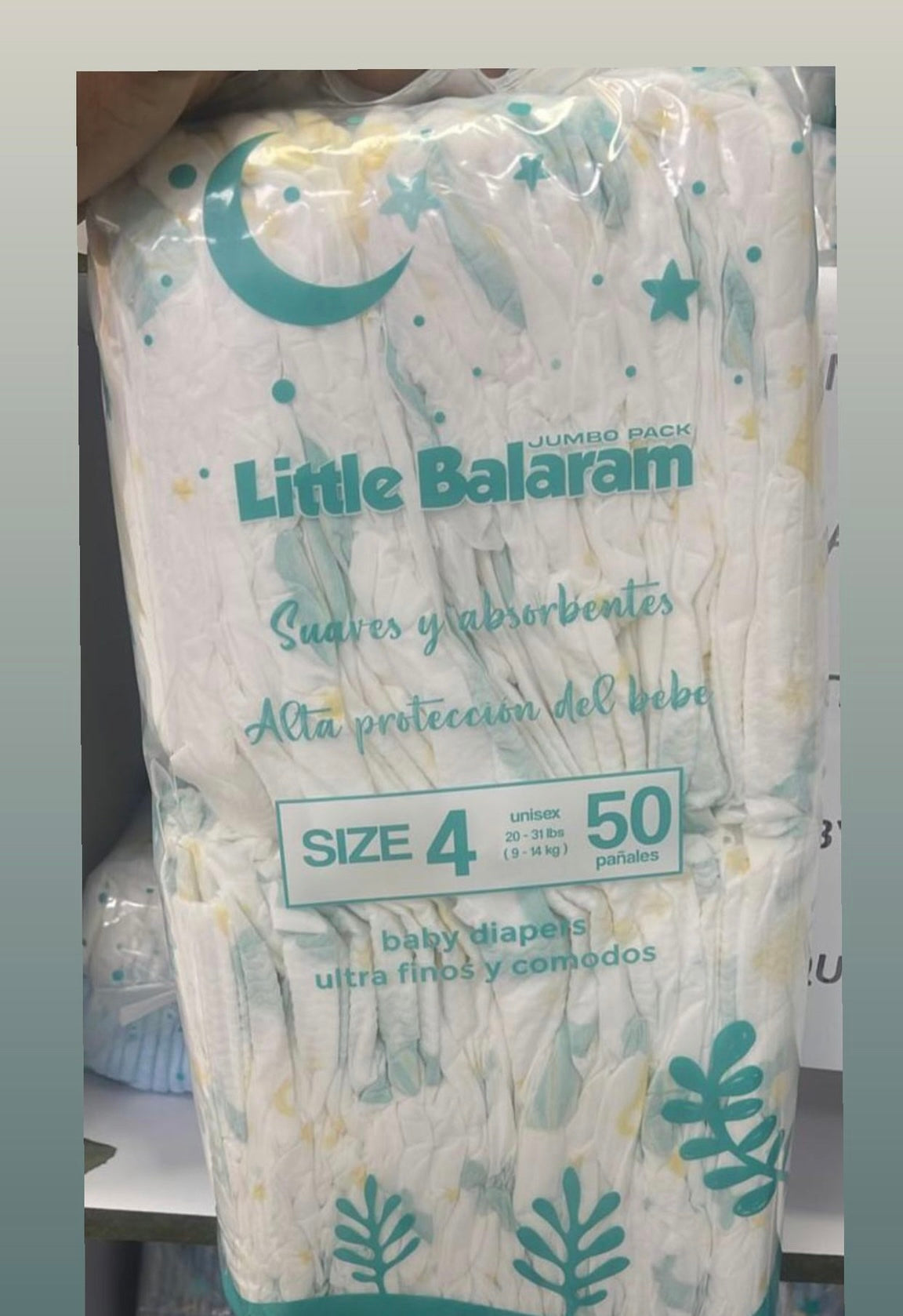 PAÑALES BALARAM JUMBO