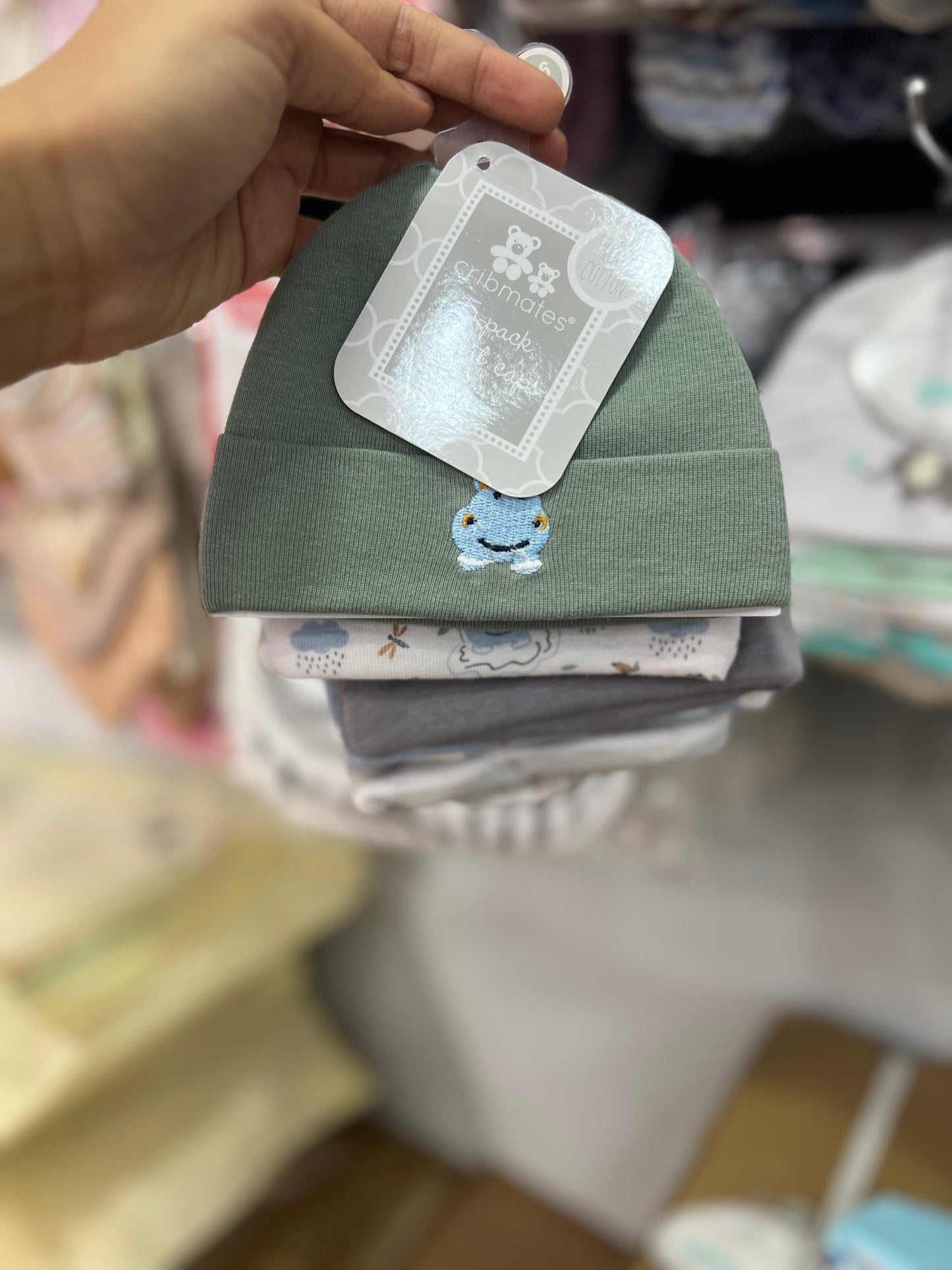 SET DE GORRITOS 5 PCS