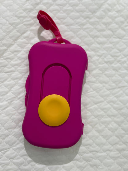 PORTA WIPE TRANSPARENTE