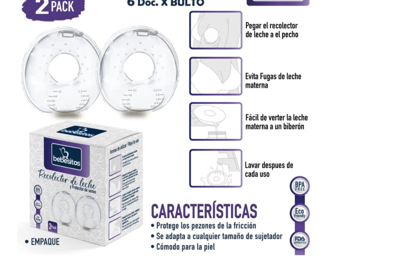 RECOLECTOR DE LECHE BEBESITOS