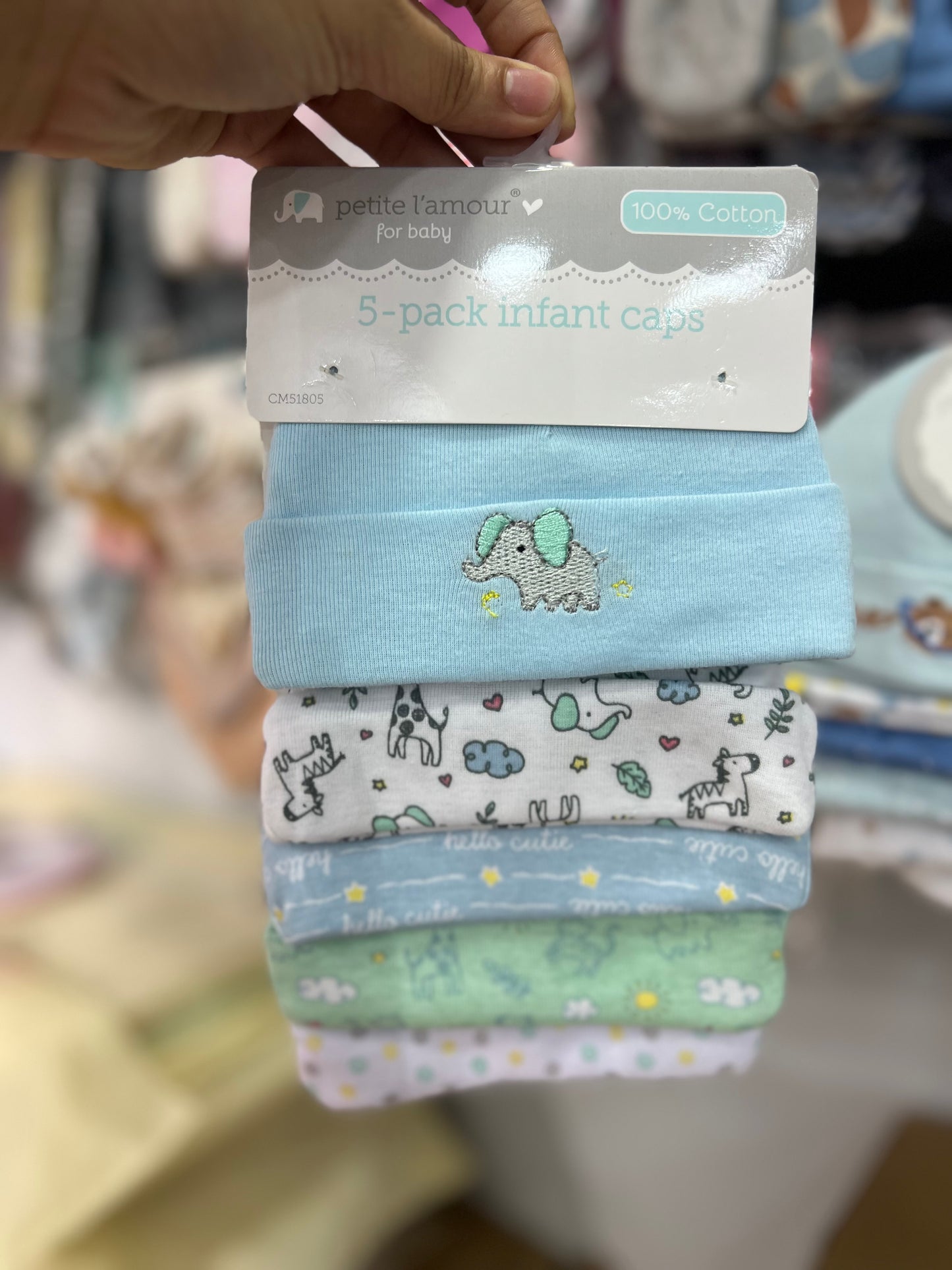 SET DE GORRITOS 5 PCS