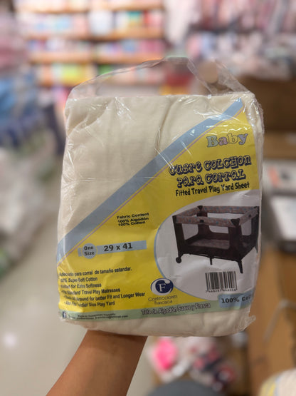 CUBRE COLCHON P CORRAL ALGODON