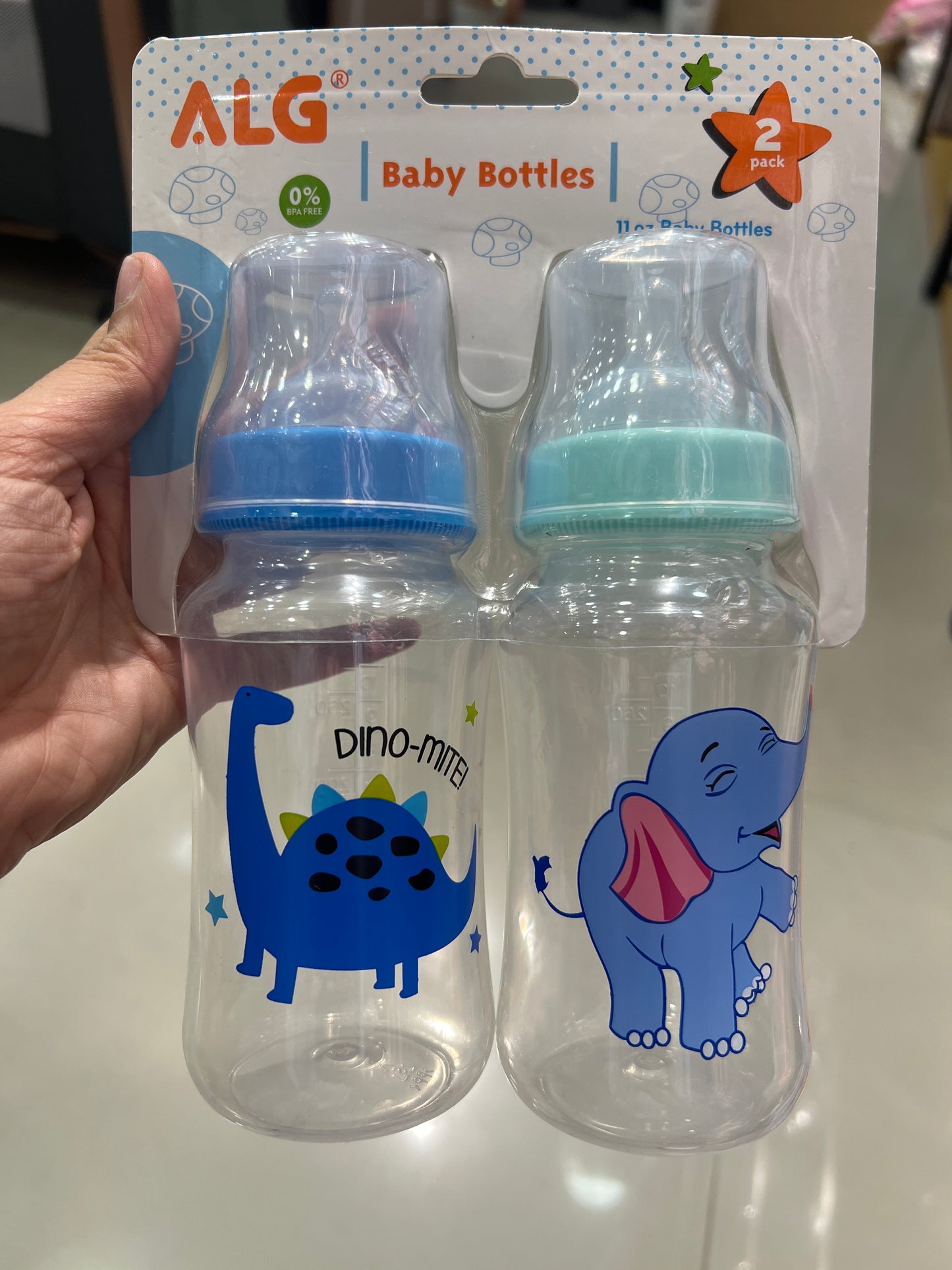 SET BIBERONES 2 PCS 11 OZ