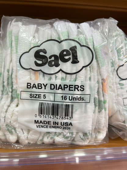 PAÑALES SAEL AMERICANO