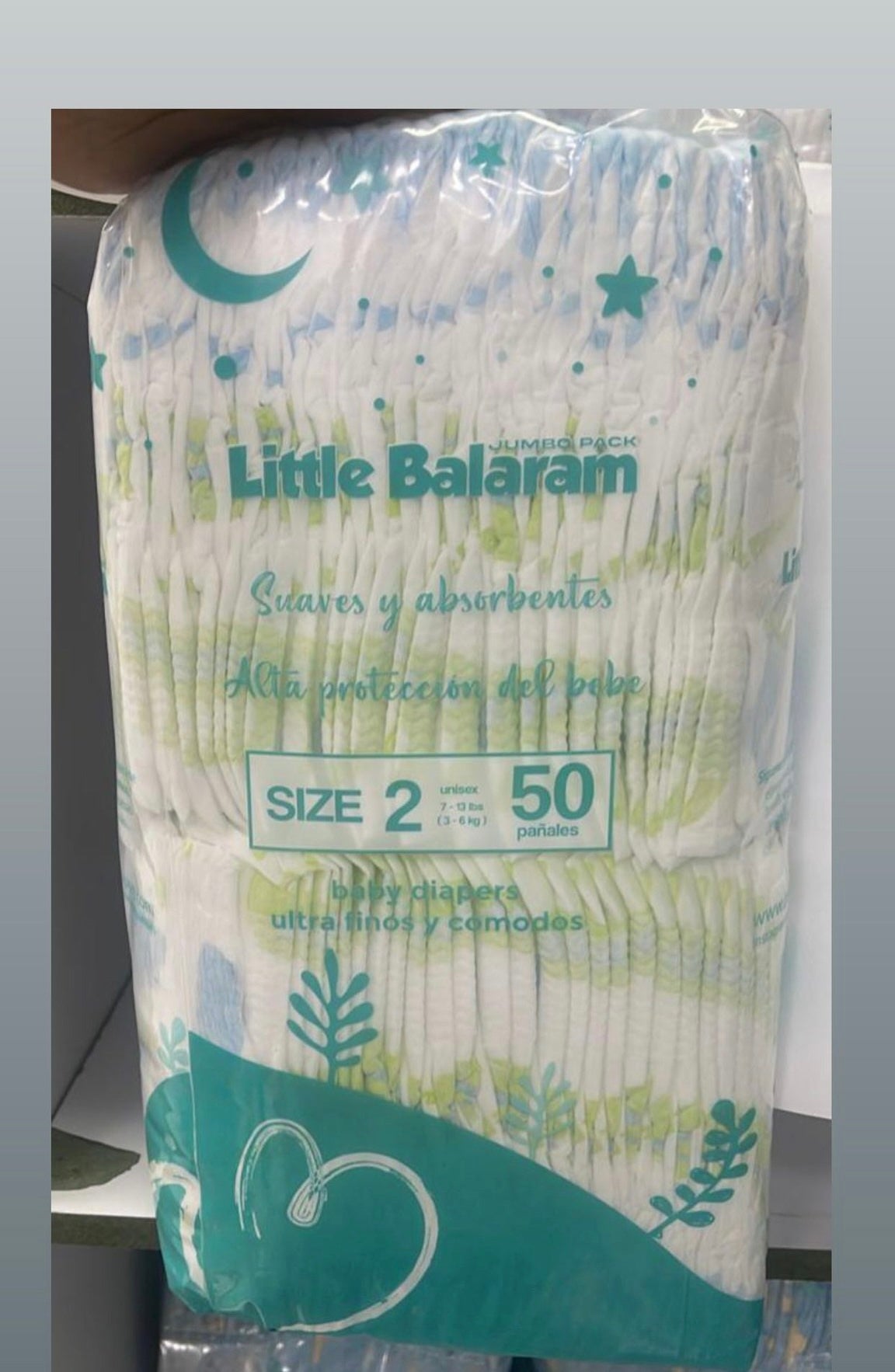 PAÑALES BALARAM JUMBO