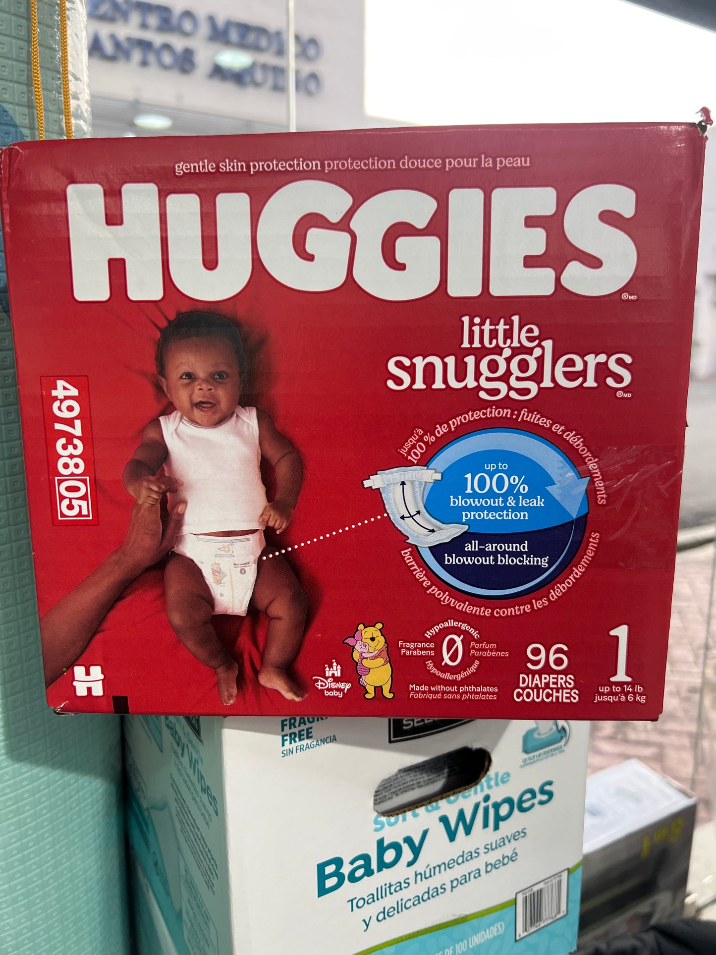 PAÑALES HUGGIES Nº 1