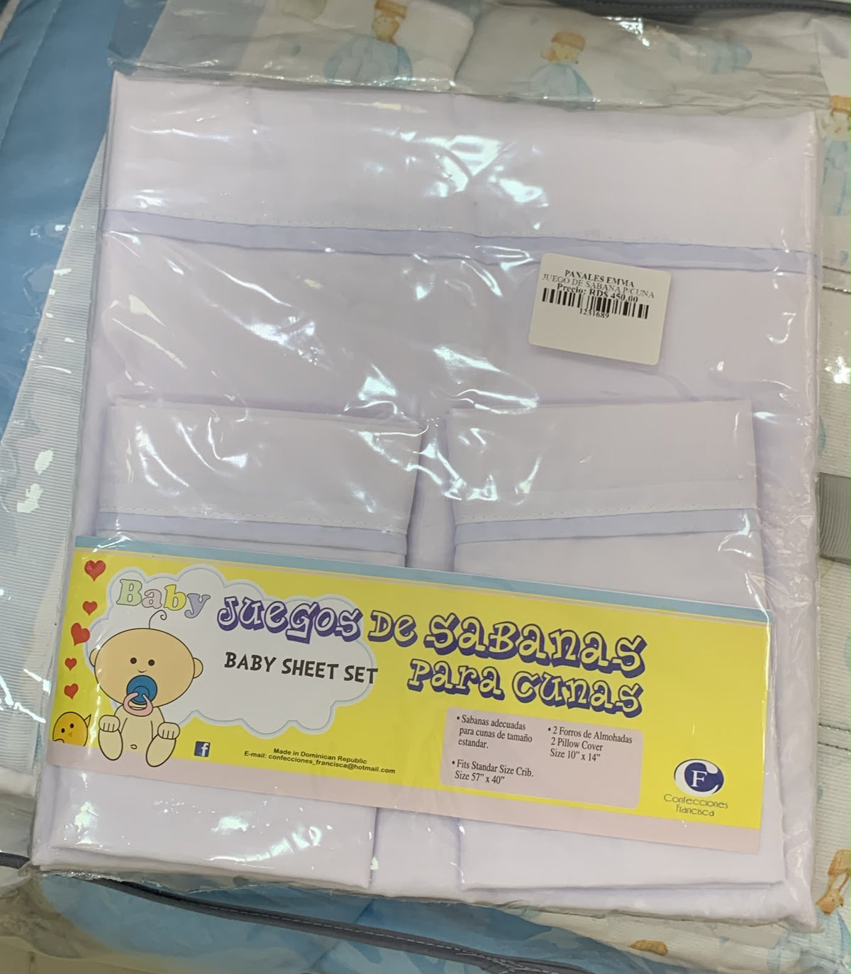 JUEGO DE SABANA PARA CUNA