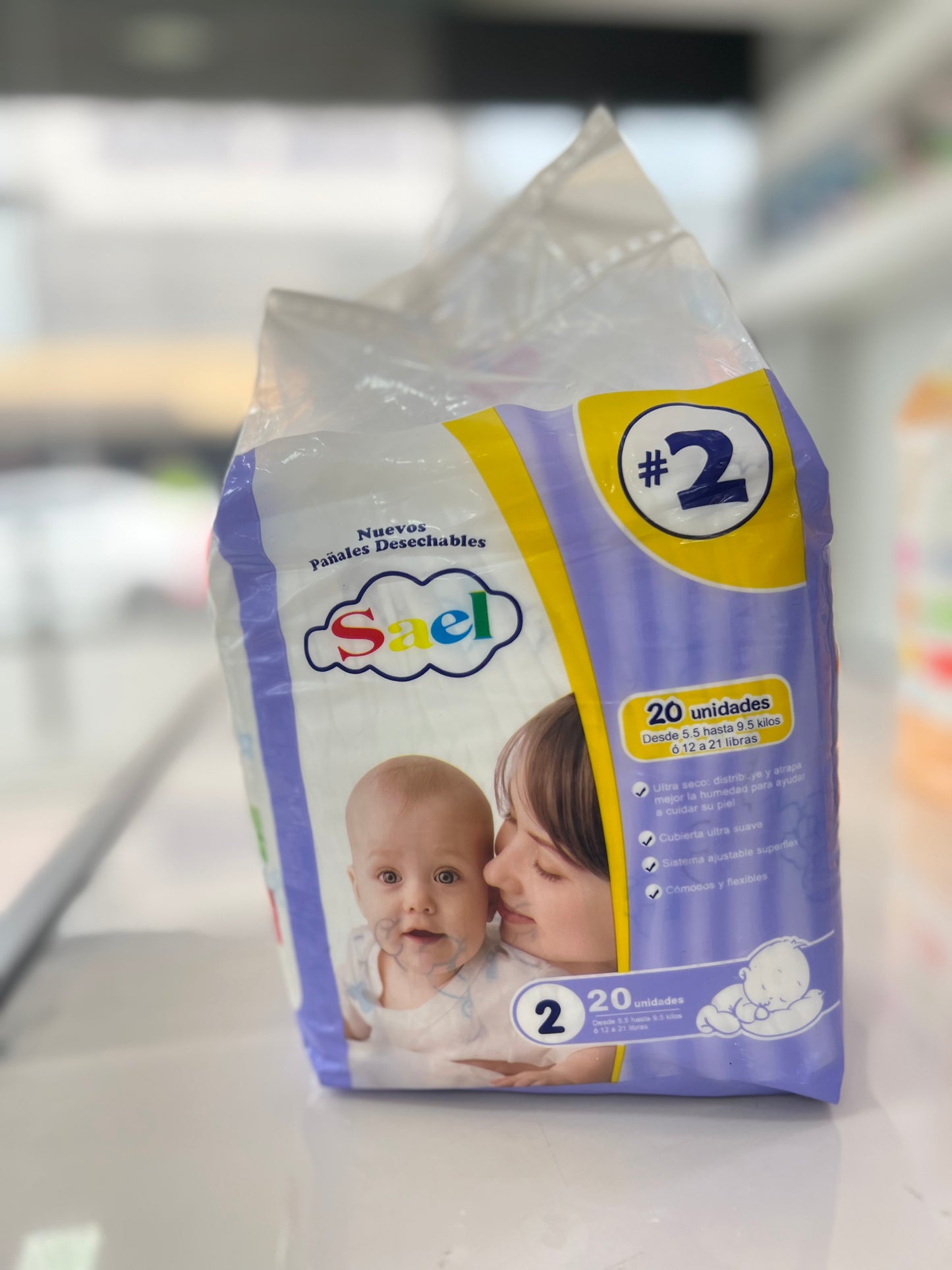 PAÑALES SAEL PREMIUM
