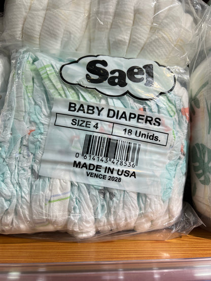 PAÑALES SAEL AMERICANO