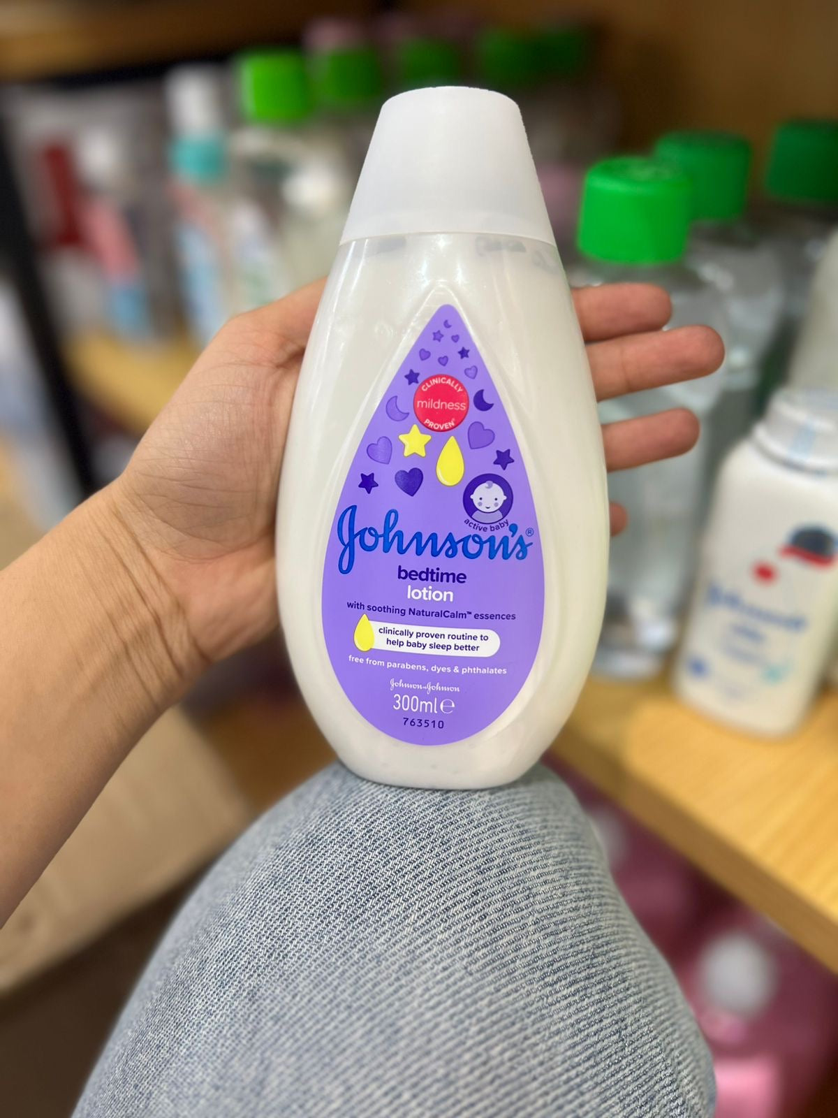 CREMA JOHNSON MORADA 300 ML