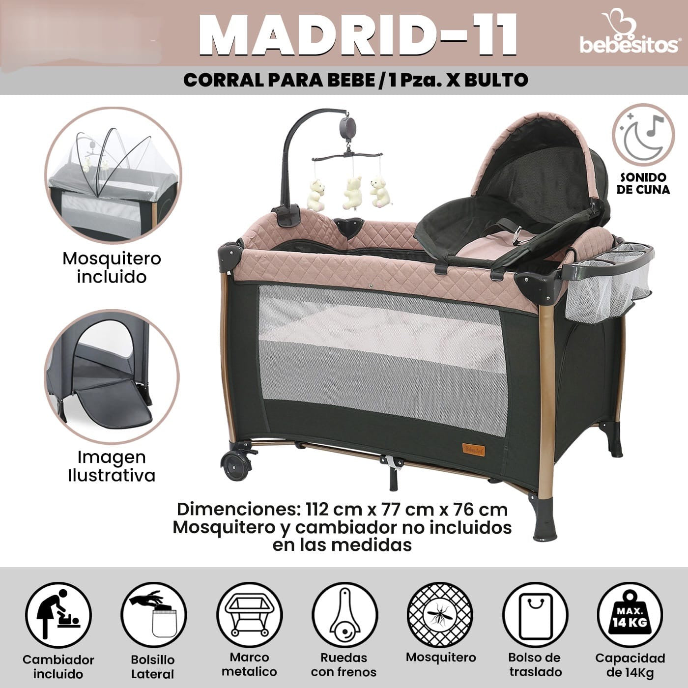 CORRAL MADRIS BEBESITO