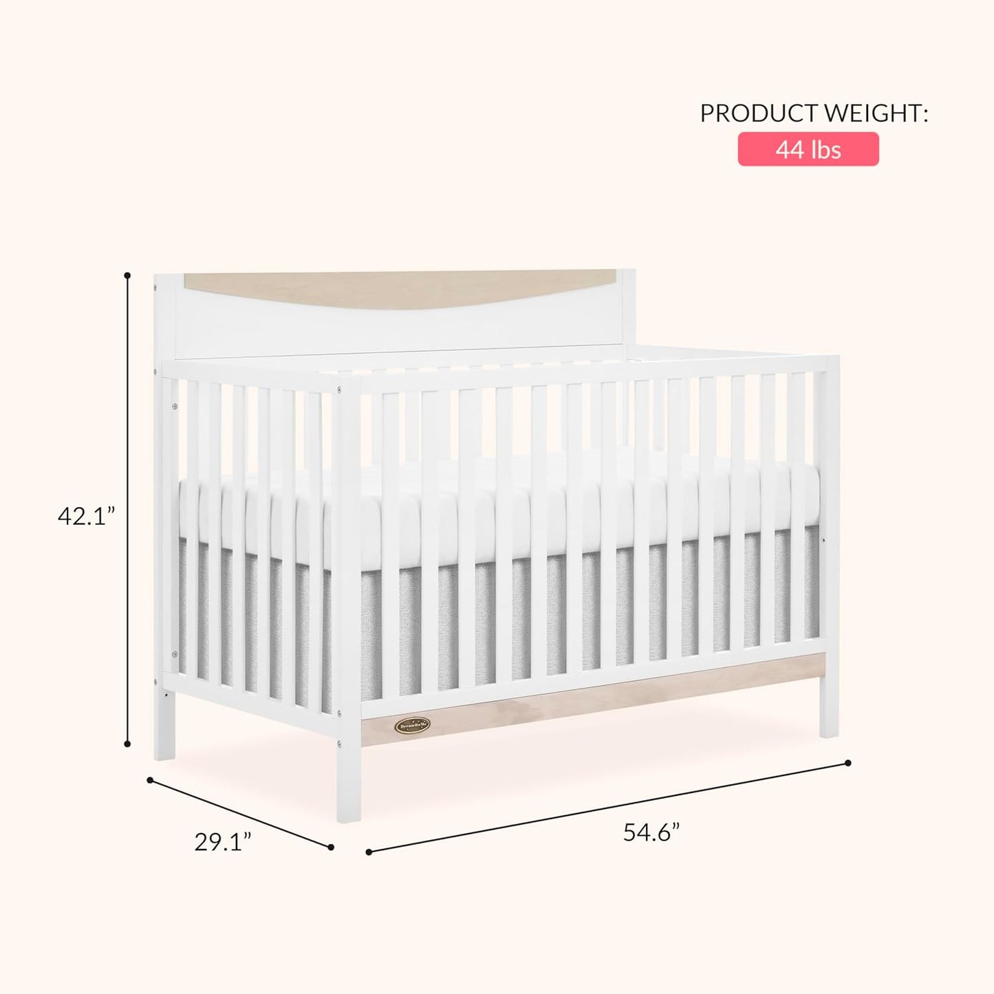 CUNA EMERSON BLANCA 5 EN 1