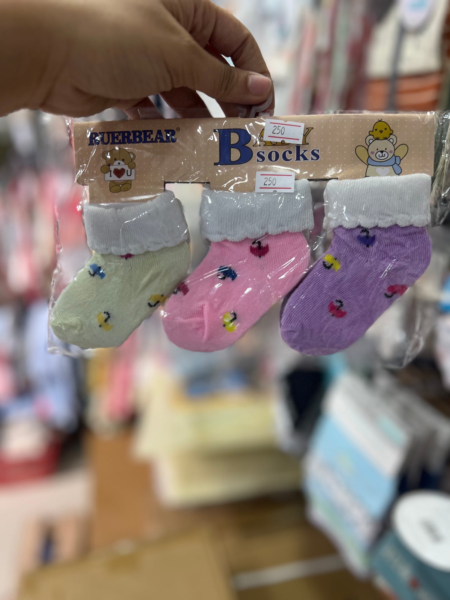 SET 3X MEDIAS BABY SOCKS