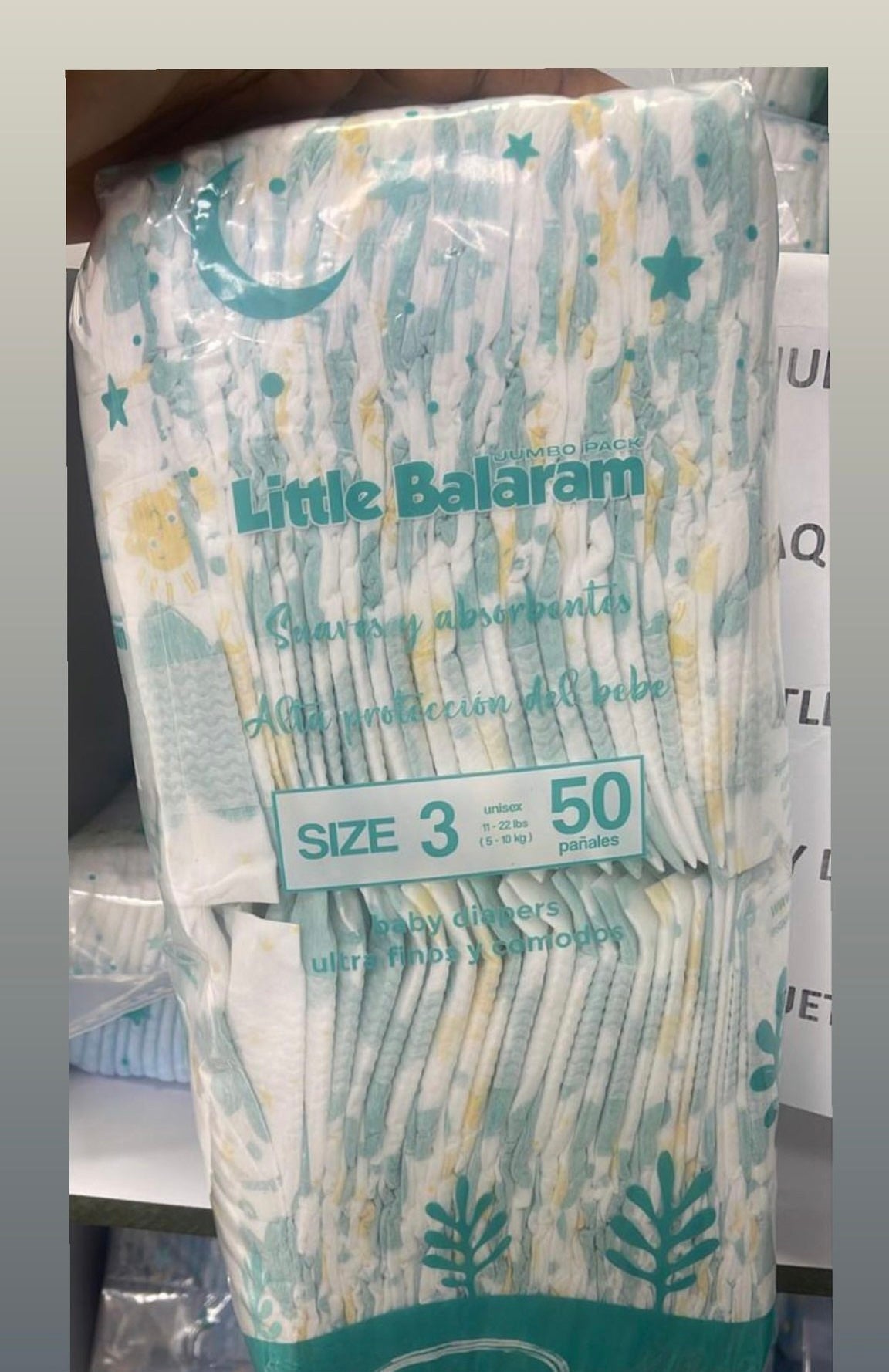 PAÑALES BALARAM JUMBO
