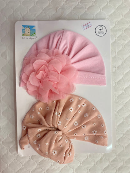 SET DE 2 GORROS LITTLE ALPACA