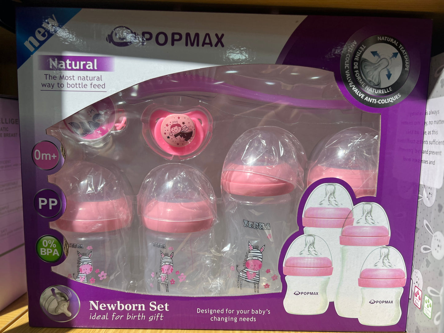 SET BIBERONES APOMAX