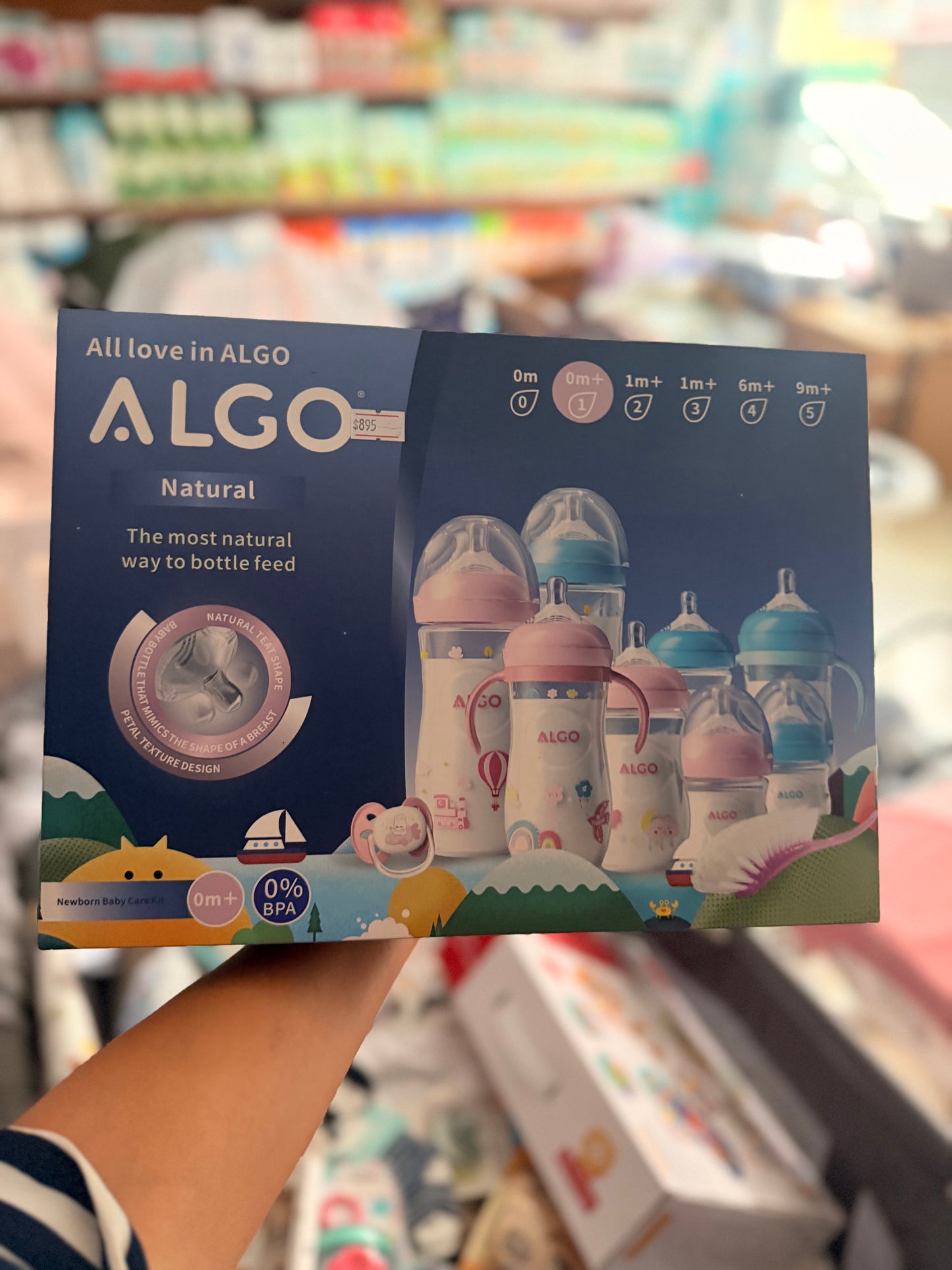 SET DE BIBERONES ALGO