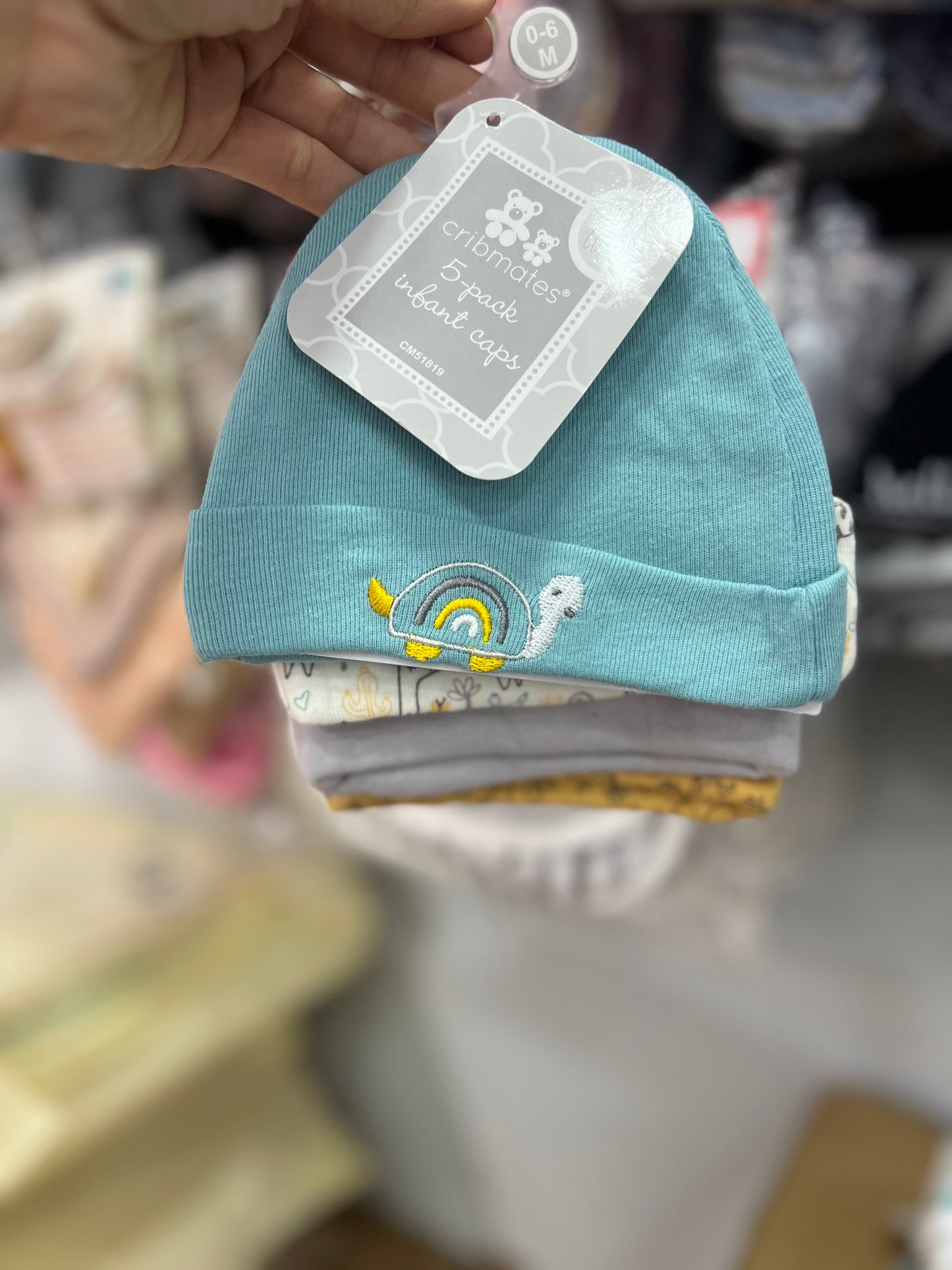 SET DE GORRITOS 5 PCS