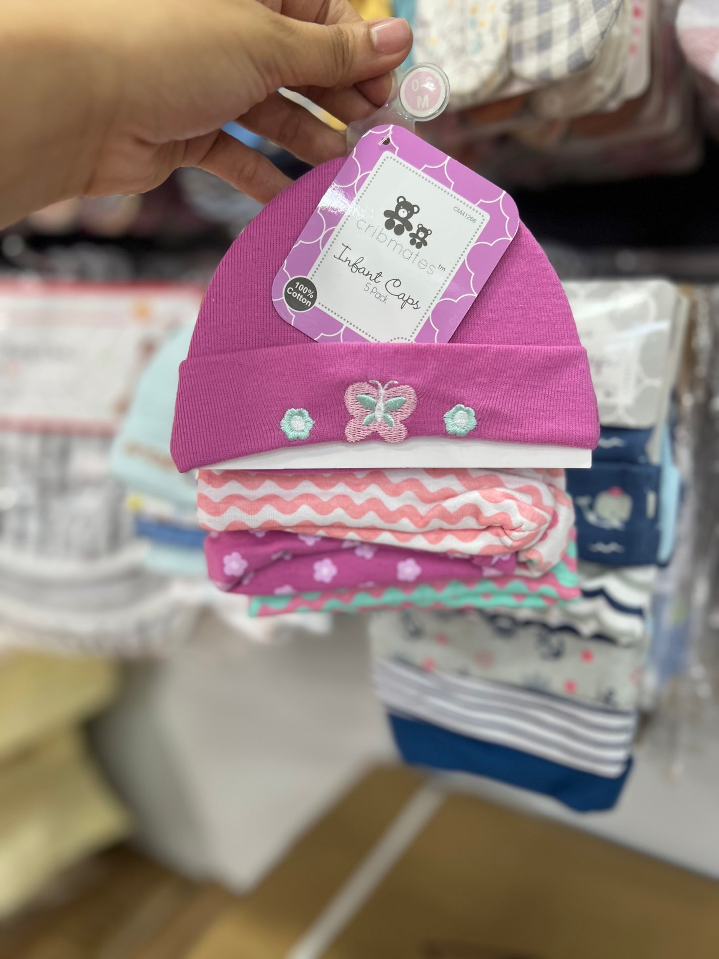 SET DE GORRITOS 5 PCS