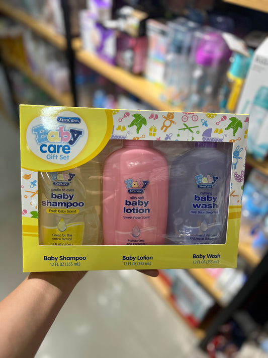 SET BABY LOVE 3 PCS CREMA-ACEITE-SHAMPOO
