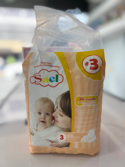 PAÑALES SAEL PREMIUM