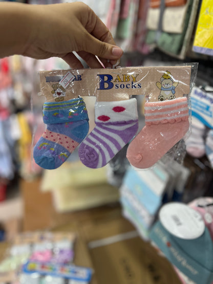 SET 3X MEDIAS BABY SOCKS
