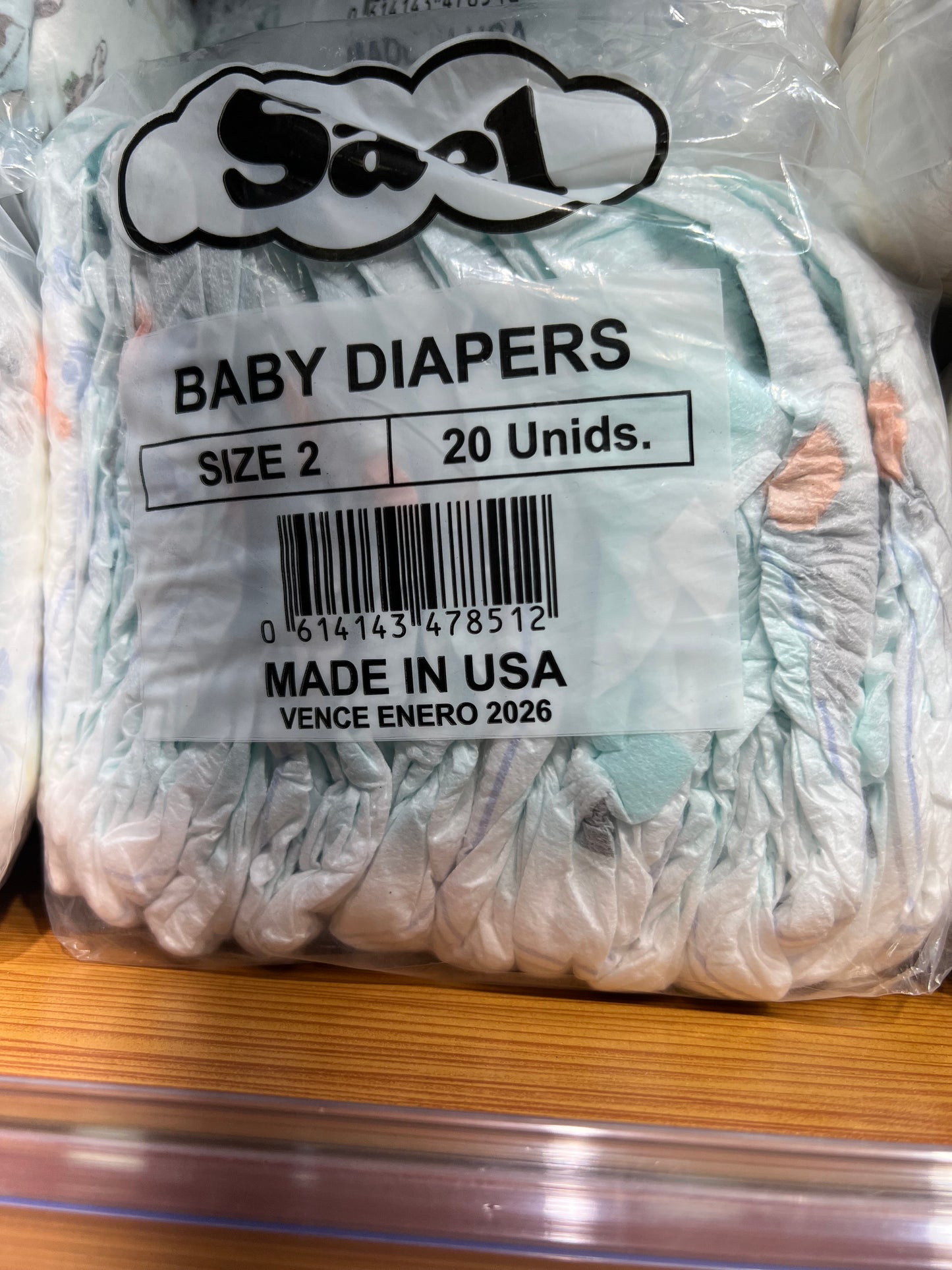 PAÑALES SAEL AMERICANO