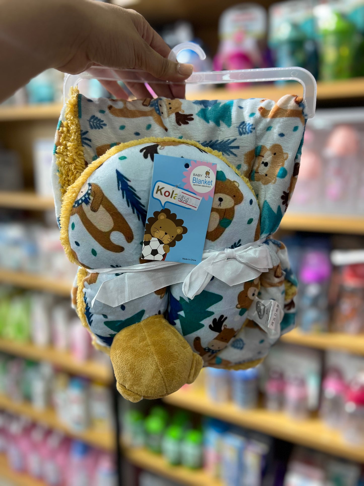 MANTA CON PELUCHE 850