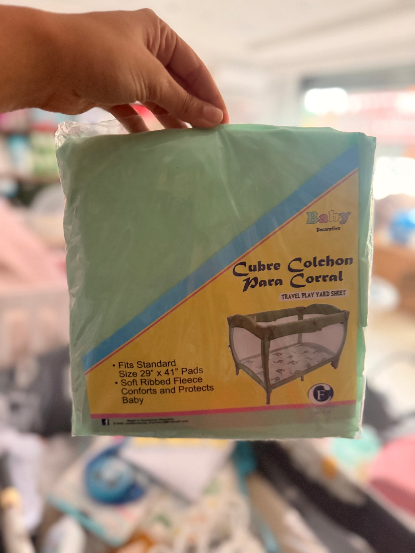 CUBRE COLCHON P/CORAL DE ALGODON