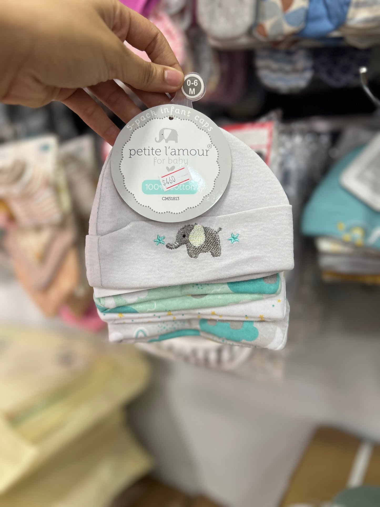 SET DE GORRITOS 5 PCS