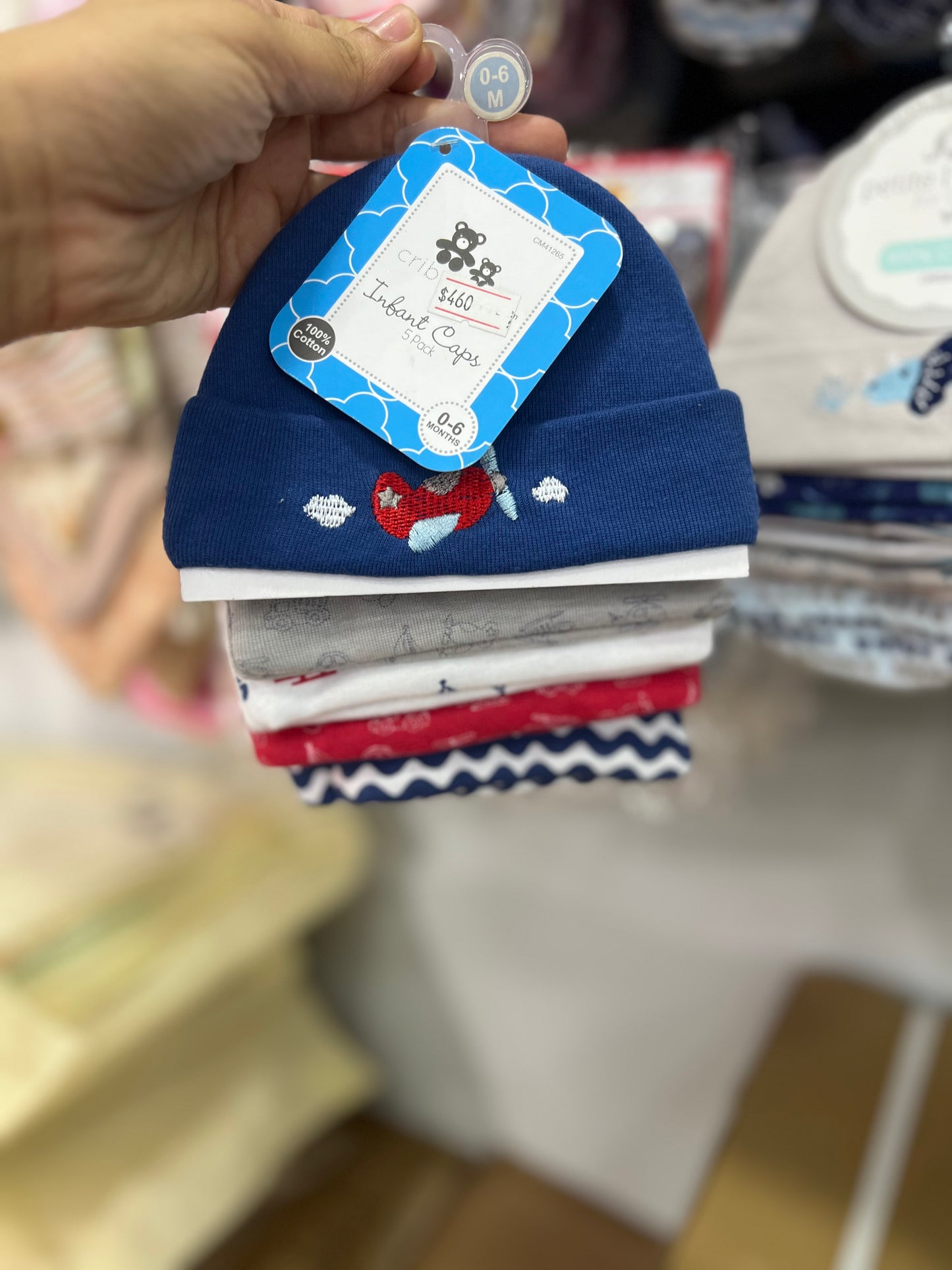 SET DE GORRITOS 5 PCS