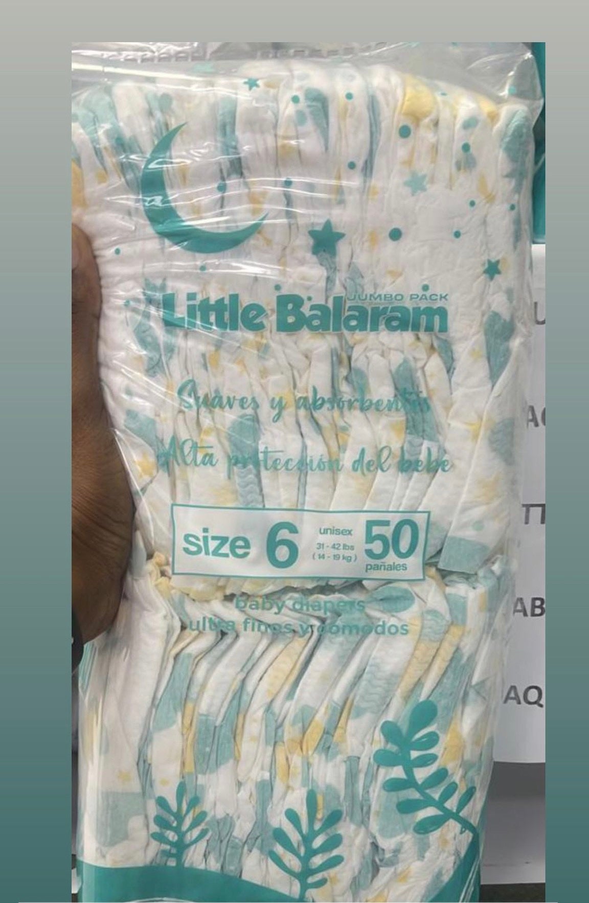 PAÑALES BALARAM JUMBO