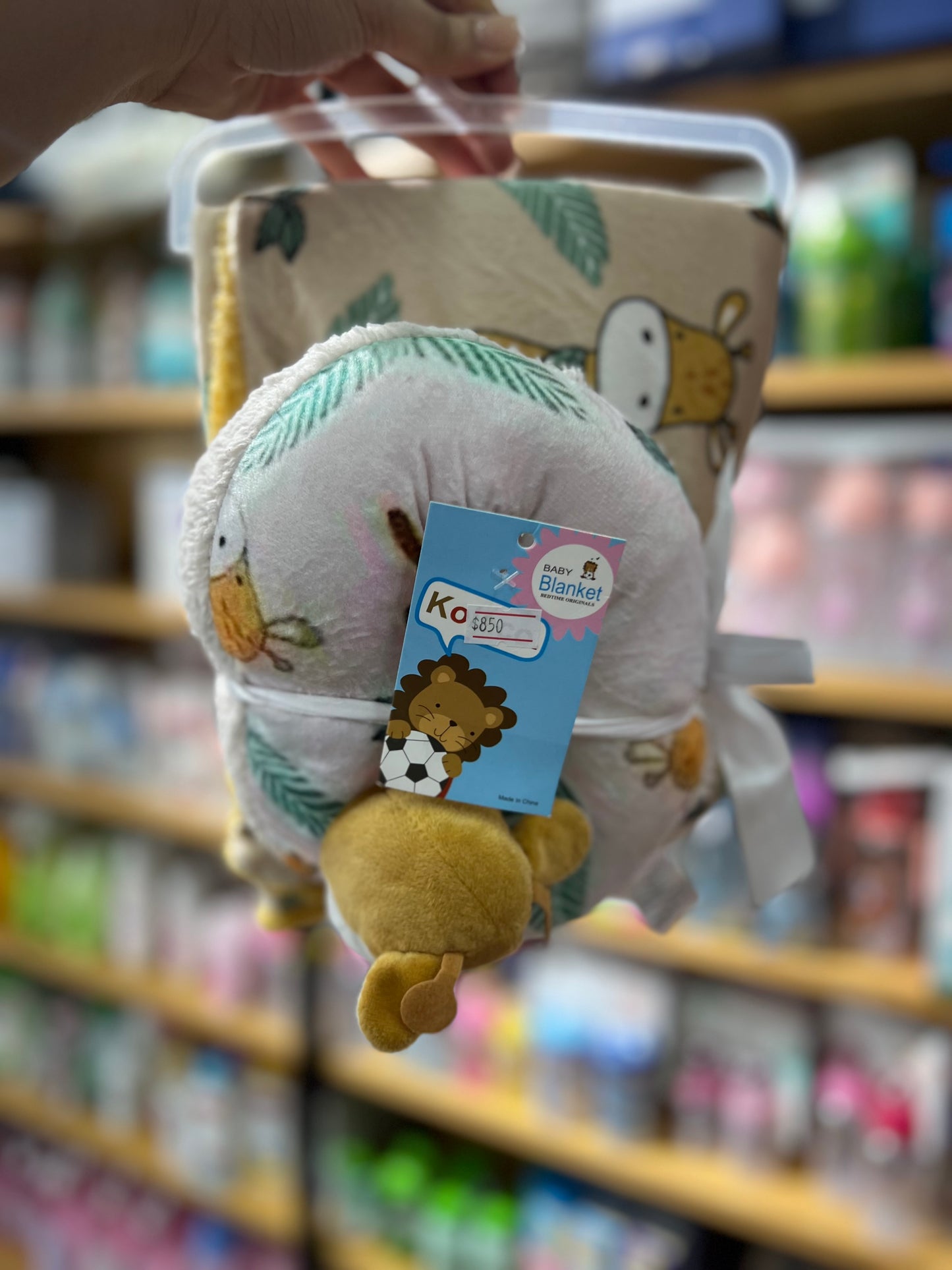 MANTA CON PELUCHE 850