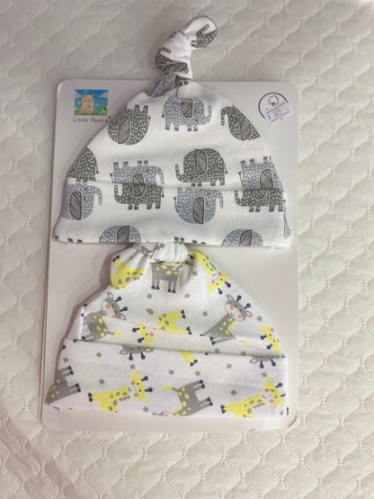 SET DE 2 GORROS LITTLE ALPACA