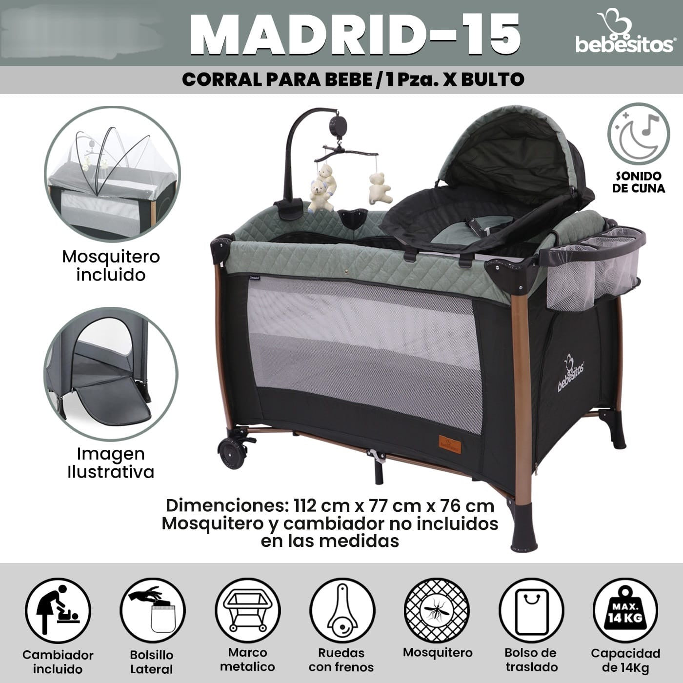 CORRAL MADRIS BEBESITO