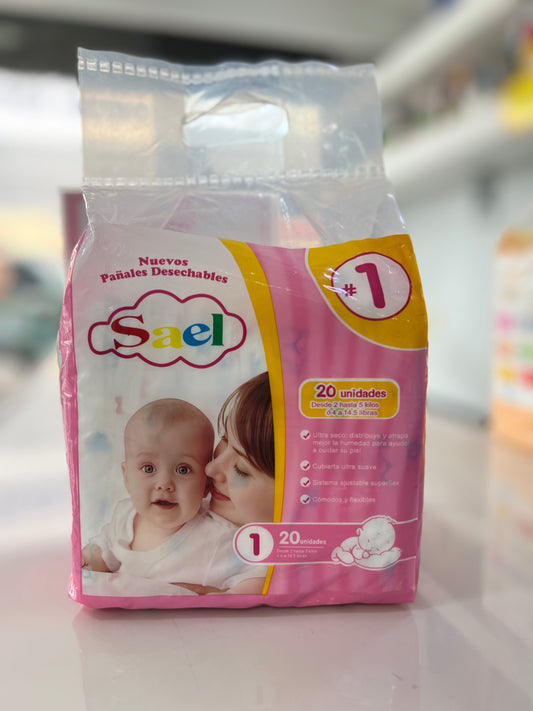 PAÑALES SAEL PREMIUM