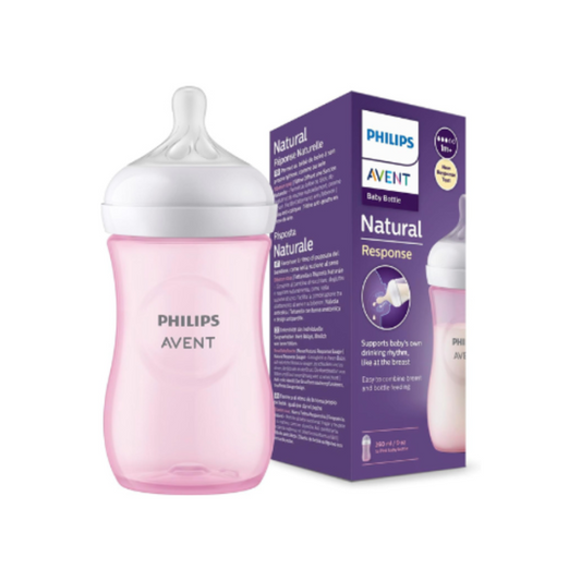 BIBERON PHILIPS AVENT NATURAL ROSADO 9 ONZ
