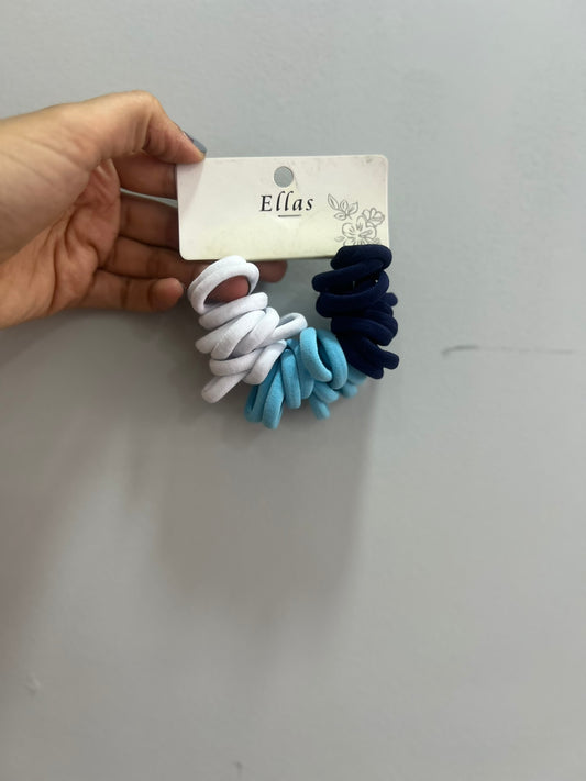 COLEROS PARA NIÑAS (GOMAS) NEGRA